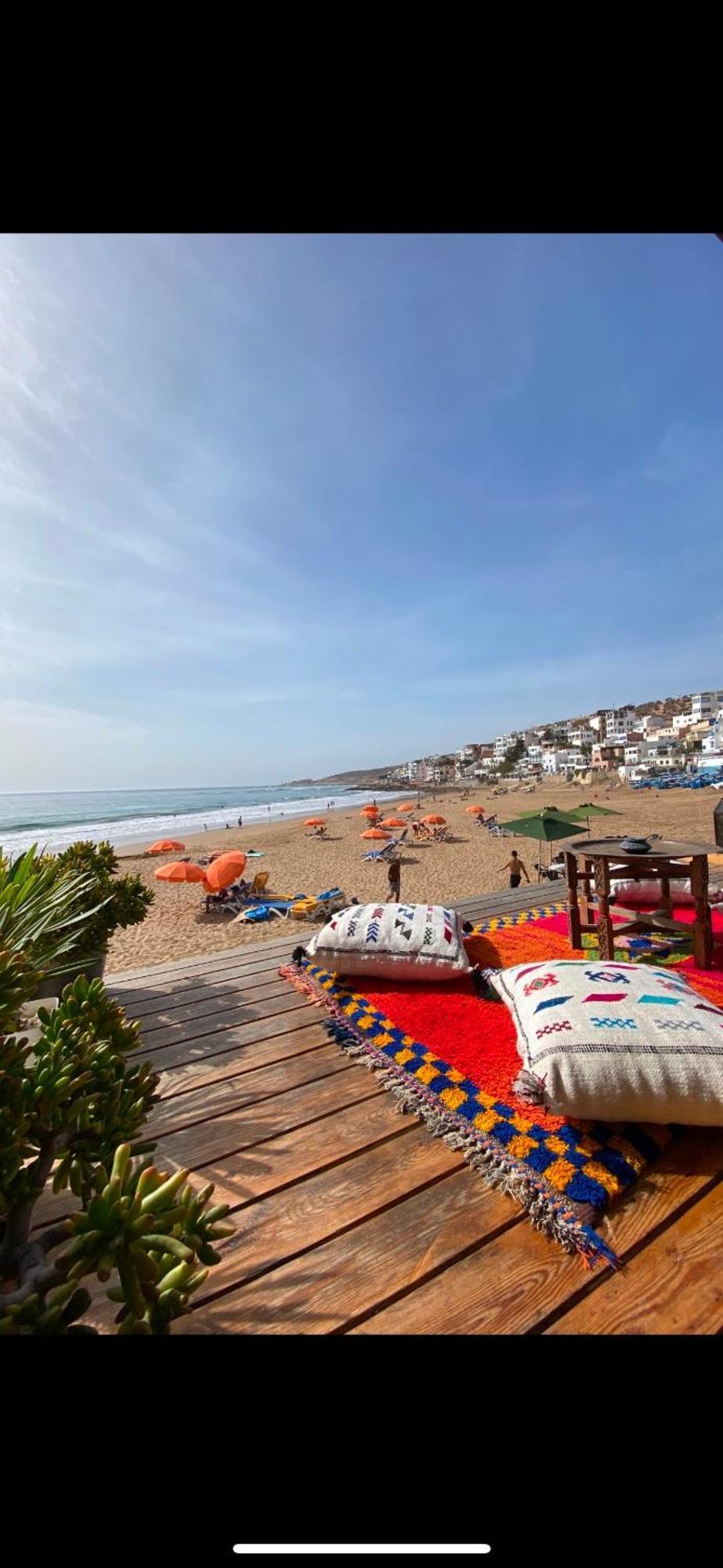 Single Fin Beach House Taghazout Eksteriør billede